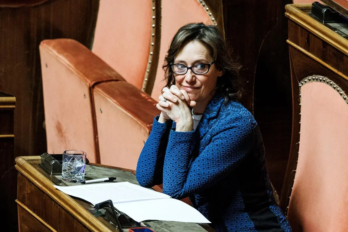 La senatrice Ilaria Cucchi