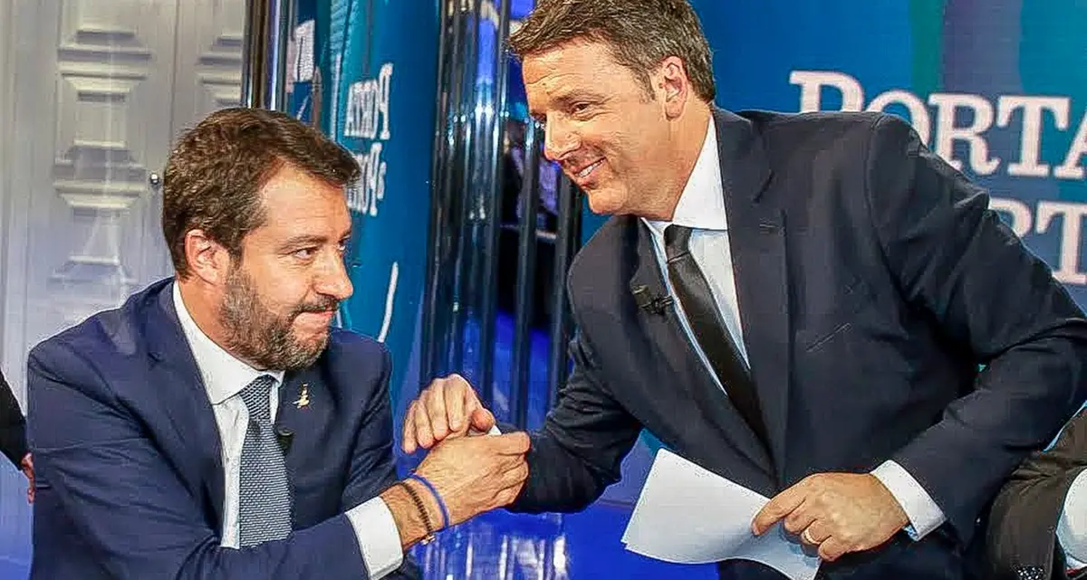 Le discese ardite di Renzi e Salvini vittime della sindrome del 40 per cento
