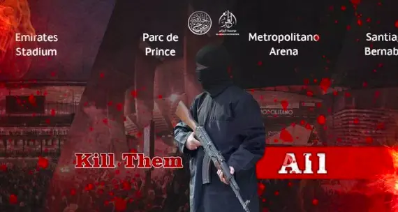 L’Isis minaccia il calcio europeo: «Vi uccideremo dentro gli stadi»