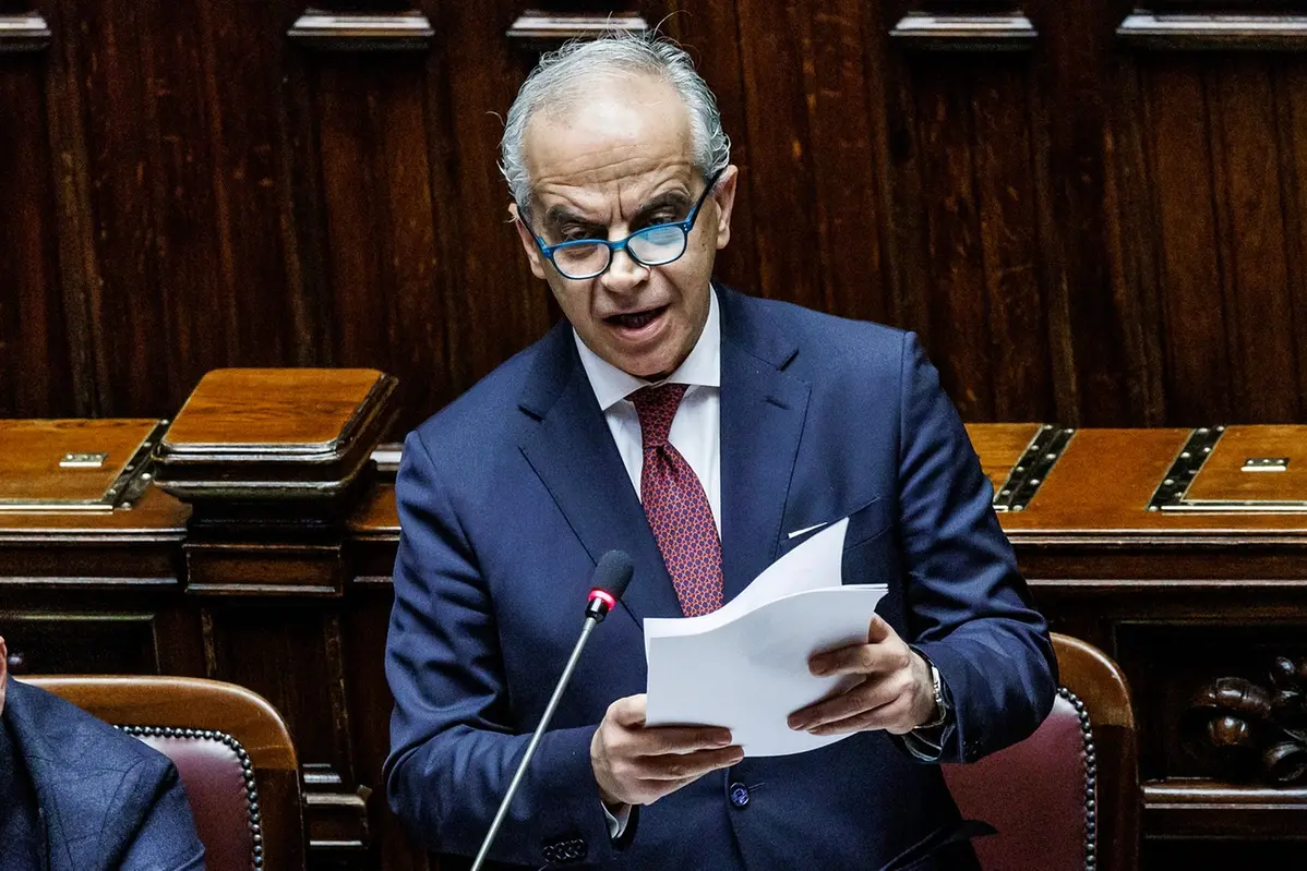Il ministro dell\\'Interno Matteo Piantedosi , LAPRESSE