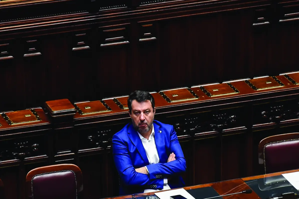 MATTEO SALVINI MINISTRO INFRASTRUTTURE , IMAGOECONOMICA