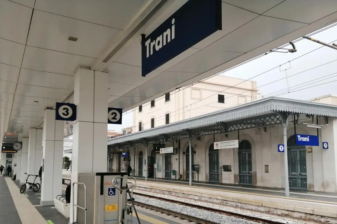 La stazione ferroviaria di Trani