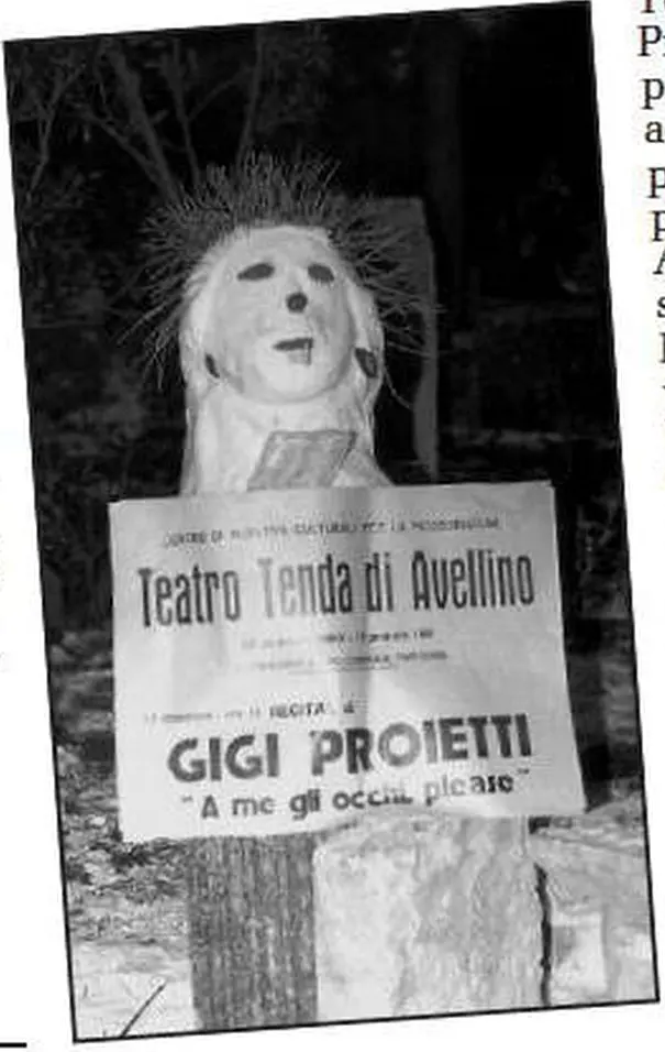 Gigi Proietti, la locandina dello spettacolo