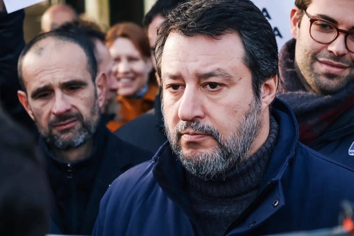Matteo Salvini, leader della Lega e ministro del Governo Meloni