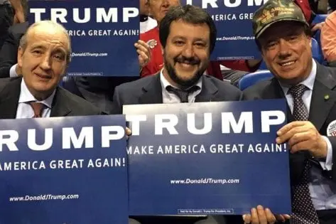Salvini sostiene la candidatura di Donald Trump
