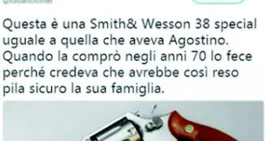 Luca Di Bartolomei: «Ecco la 38 con cui si uccise mio padre»