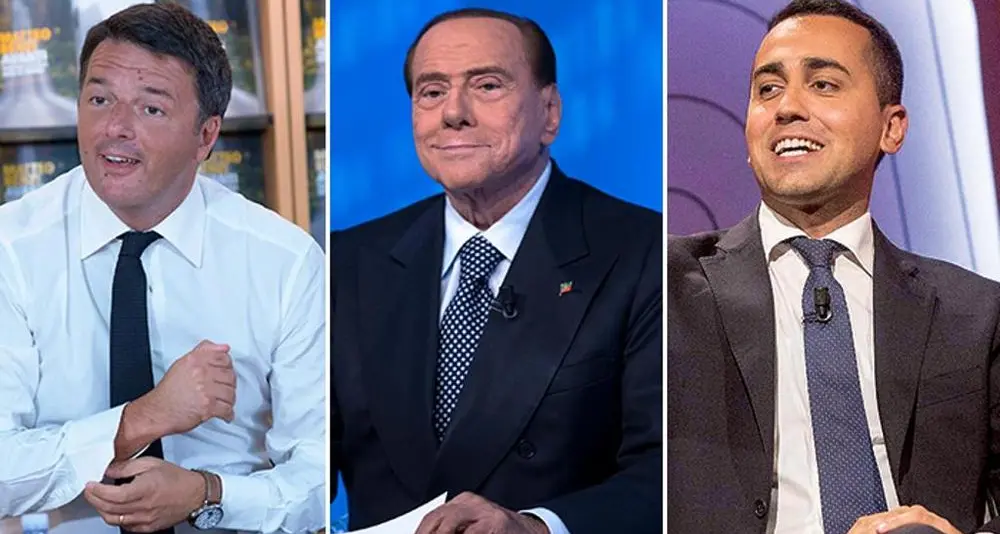 Di Maio contro Renzi, Renzi contro il Cav, il Cav contro Di Maio...