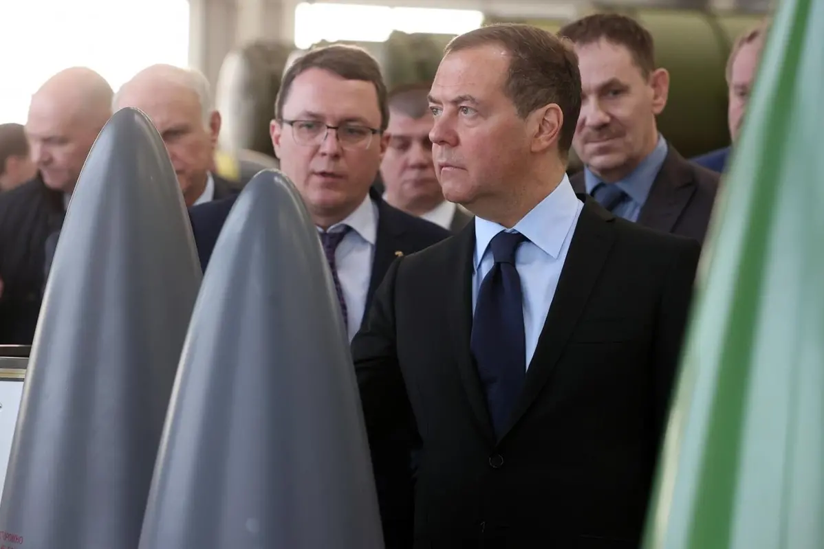 Il vicepresidente del Consiglio di sicurezza russo Medvedev