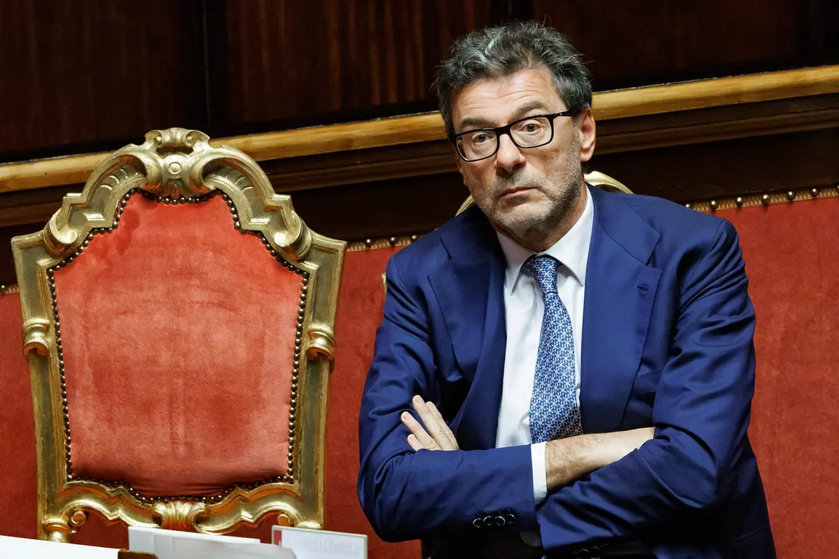 Il ministro Giorgetti , LAPRESSE