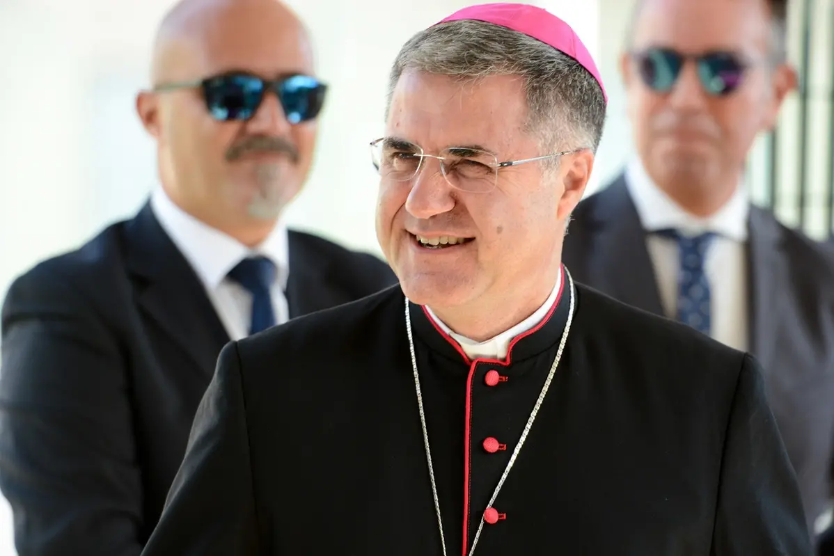 Il vescovo di Palermo Corrado Lorefice, vice presidente della Conferenza episcopale siciliana con delega alle migrazioni