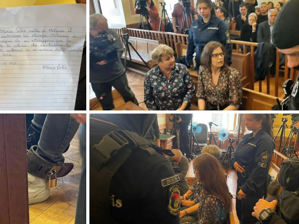 Ilaria Salis rimane in carcere. Per il tribunale di Budapest esiste «ancora un rischio di fuga» – FOTO