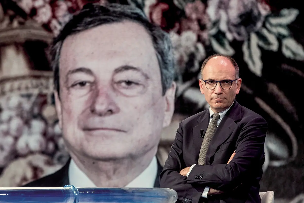 Pd Letta Draghi
