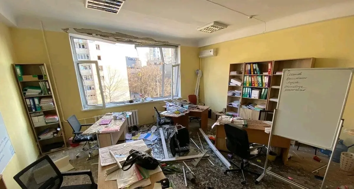 «Il mio studio legale distrutto da un razzo russo. Anni di sacrifici in fumo in pochi attimi»