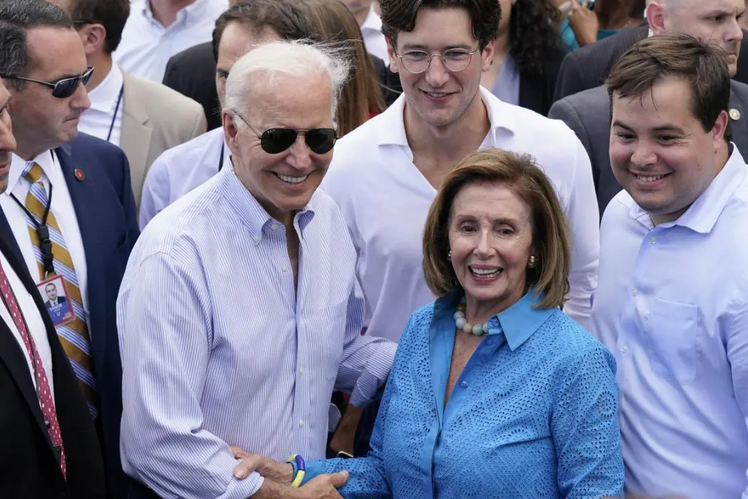Joe Biden visita Nancy Pelosi Taiwan
