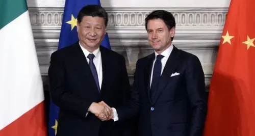 Il premier Conte e il presidente cinese Xi Jinping firmano gli accordi commerciali