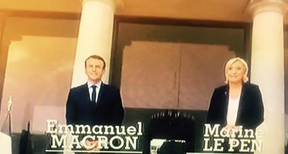 Macron e Le Pen, il duello per l'Eliseo