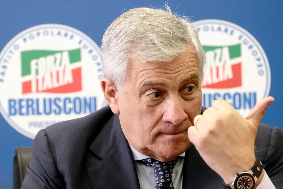 Antonio Tajani, leader di Forza Italia , LAPRESSE