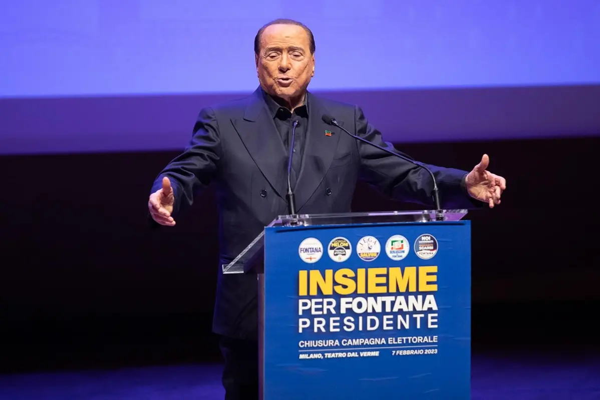 Silvio Berlusconi, presidente di Forza Italia