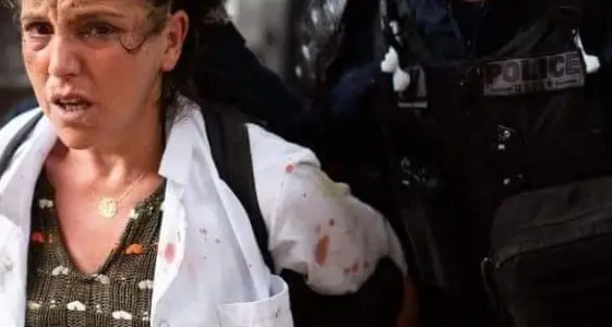 Da eroi a \"criminali\": polemiche in Francia per il violento arresto dell'infermiera