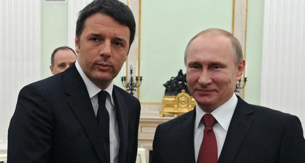 «Niet sanzioni». Renzi salva l'amico Putin
