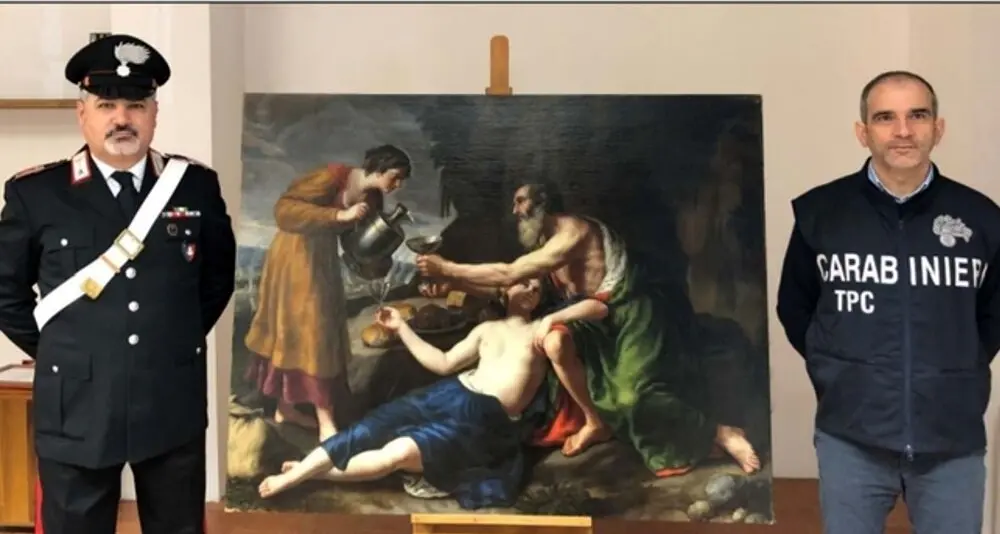 I Carabinieri ritrovano un dipinto di Poussin rubato dai nazisti a una famiglia ebrea