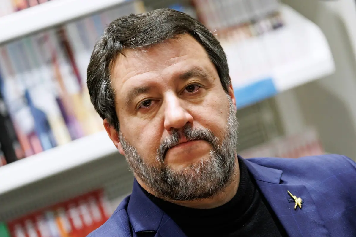 Matteo Salvini, segretario della Lega (LaPresse) , LAPRESSE