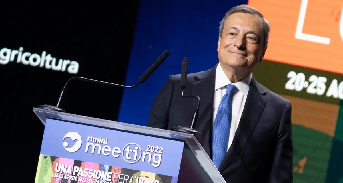 Quelle parole di Draghi che paiono “sdoganare” Meloni e che turbano il sonno di Letta