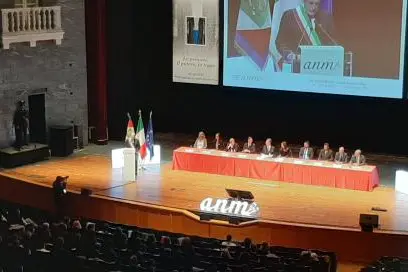 Una fase del congresso nazionale dell\\'Anm, concluso oggi a Genova