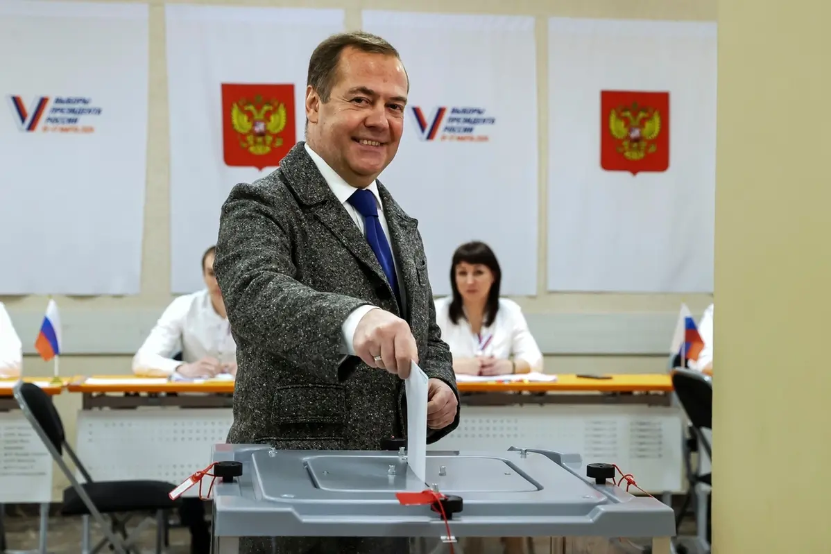 Il vice presidente del Consiglio nazionale di sicurezza russo Dmitry Medvedev (APN) , APN