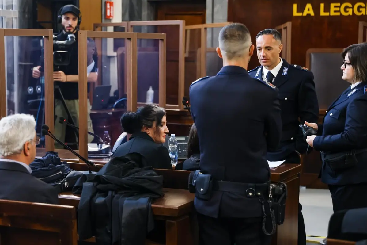 Alessia Pifferi durante un\\'udienza del processo