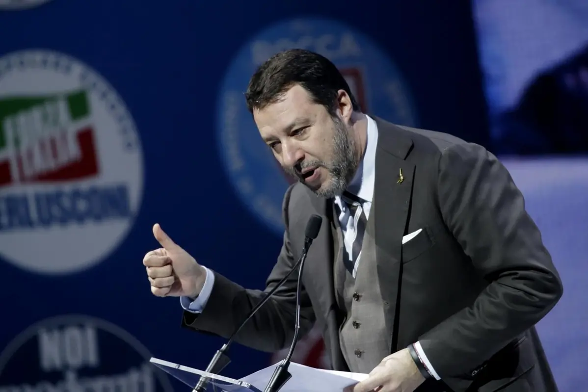 Matteo Salvini, ministro dell\\'Infrastrutture e dei Trasporti