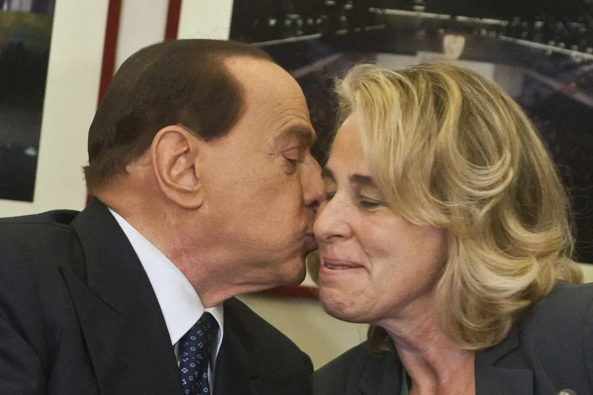 Silvio Berlusconi e Stefania Craxi