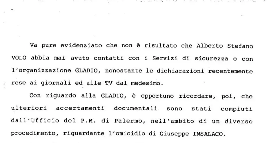 Stragi di mafia, Report omette quello che Falcone scoprì su Gladio e sull’ex neofascista Volo