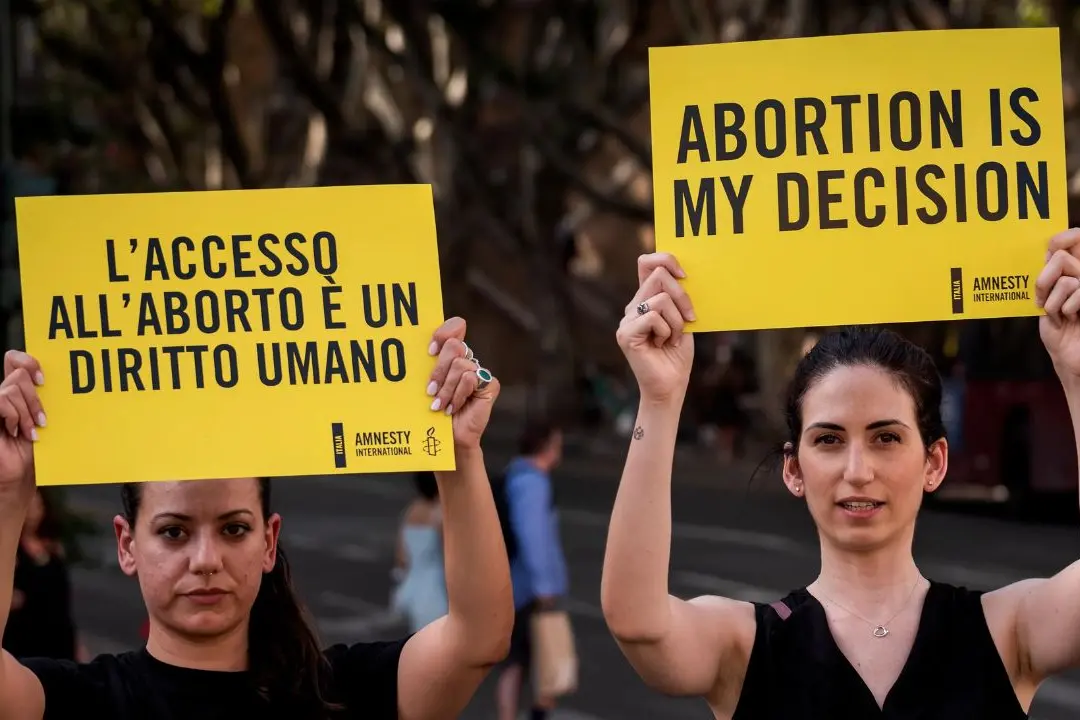 Protesta per i diritti dell\\'aborto