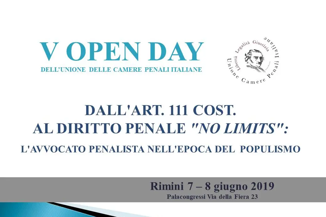 L\\'Open day dell\\'Ucpi si tiene oggi e domani al Palacongressi di Rimini