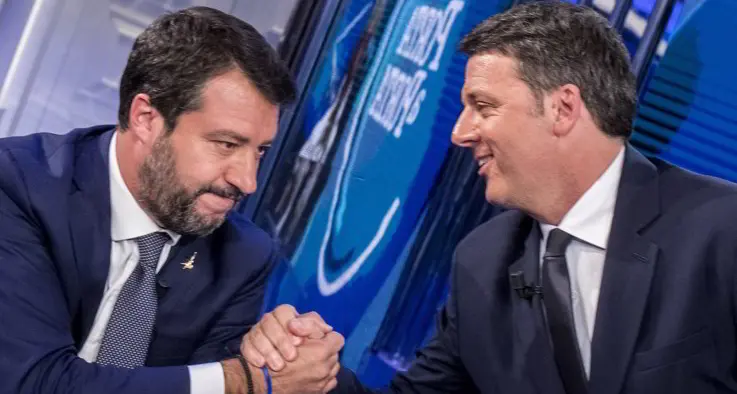 Salvini: \"Al governo con Renzi no, ma su alcune cose ha ragione....\"