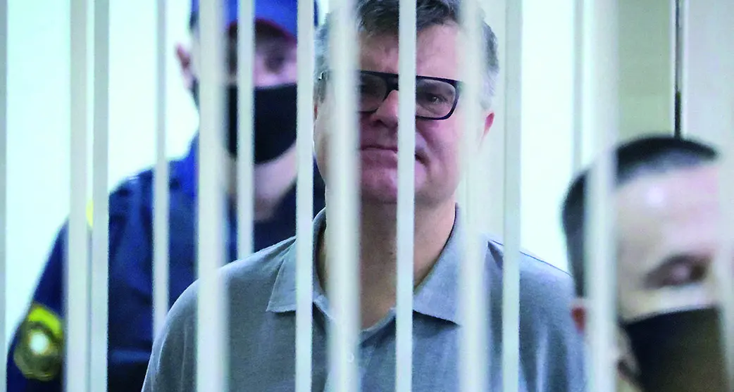 Metodo Bielorussia: 14 anni al dissidente con un solo grado di giudizio...