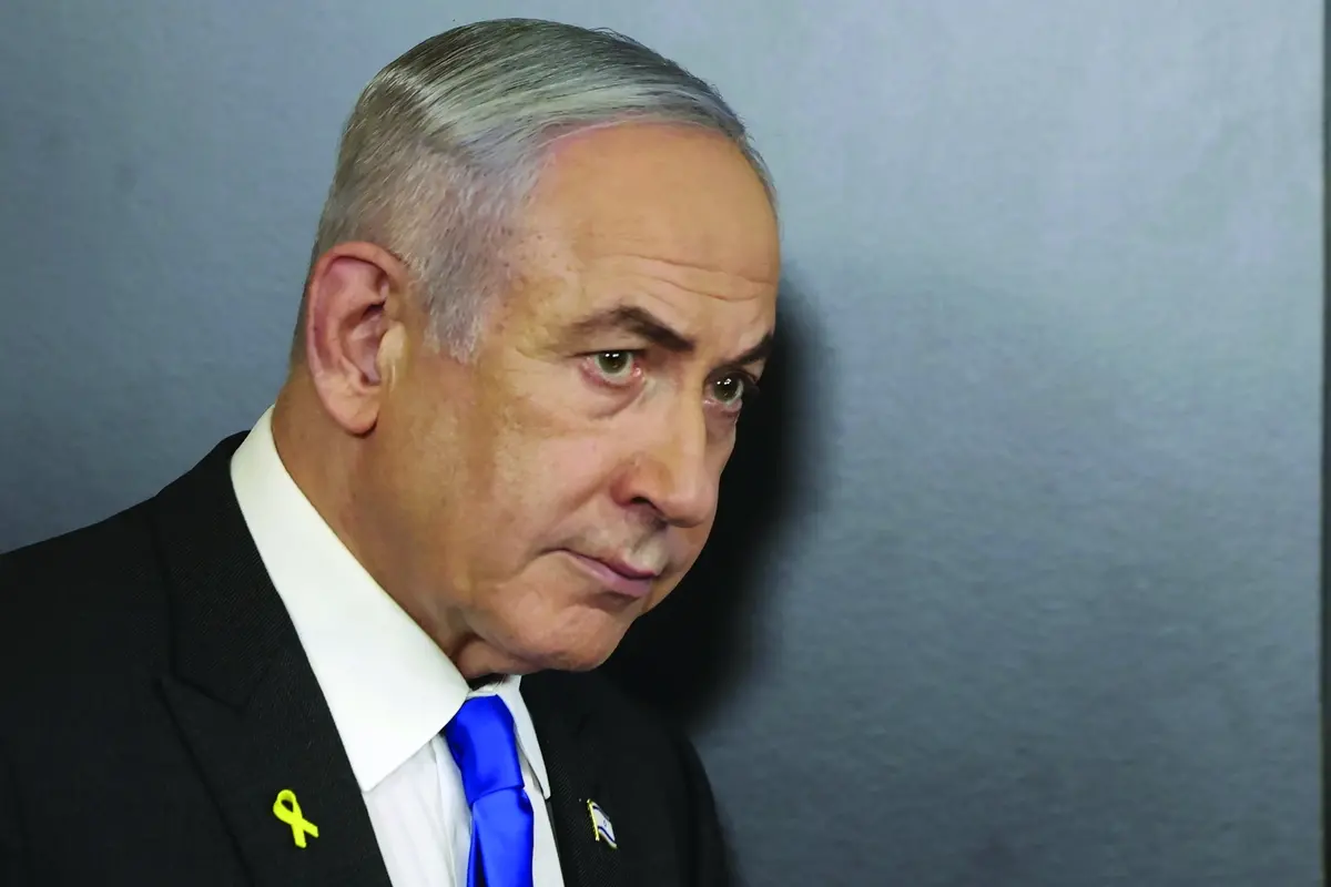 Israeli Prime Minister Benjamin Netanyahu attends a press conference at the Government Press office in Jerusalem, Wednesday, Sept. 4, 2024. (Abir Sultan/Pool via AP) , AP