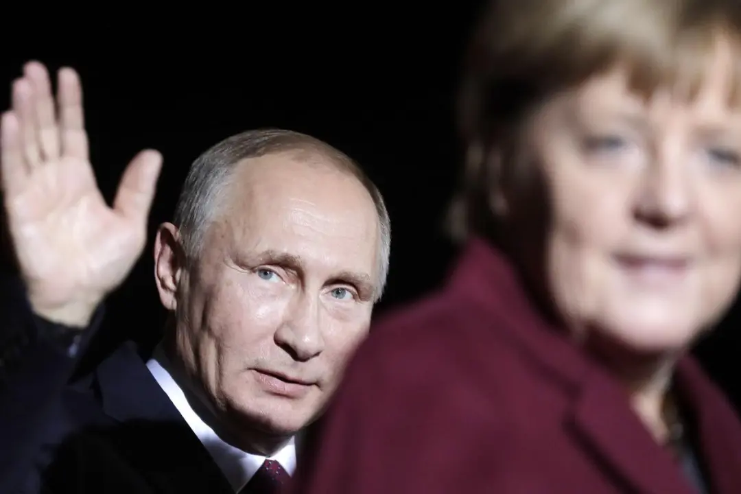 Angela Merkel Putin Russia