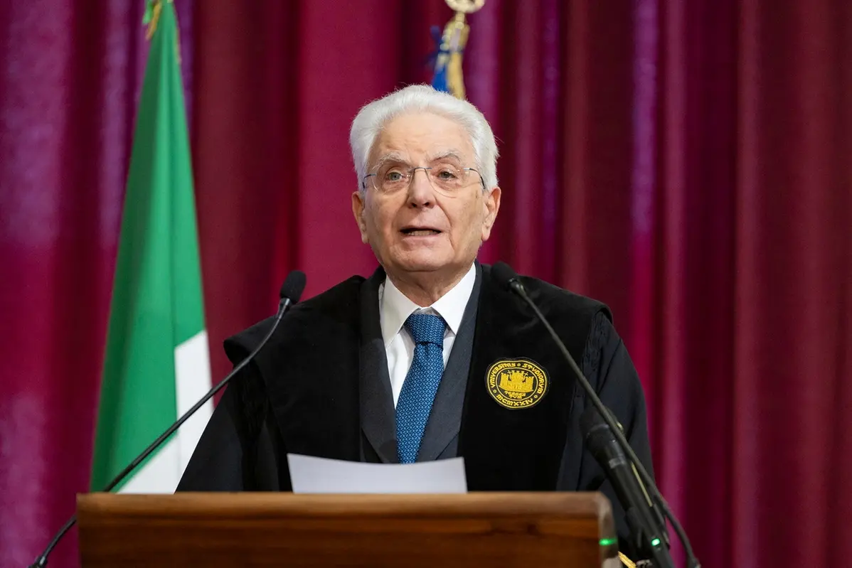 Il presidente della Repubblica Sergio Mattarella (Francesco Ammendola/Ufficio Stampa/LaPresse) , UFFICIO STAMPA