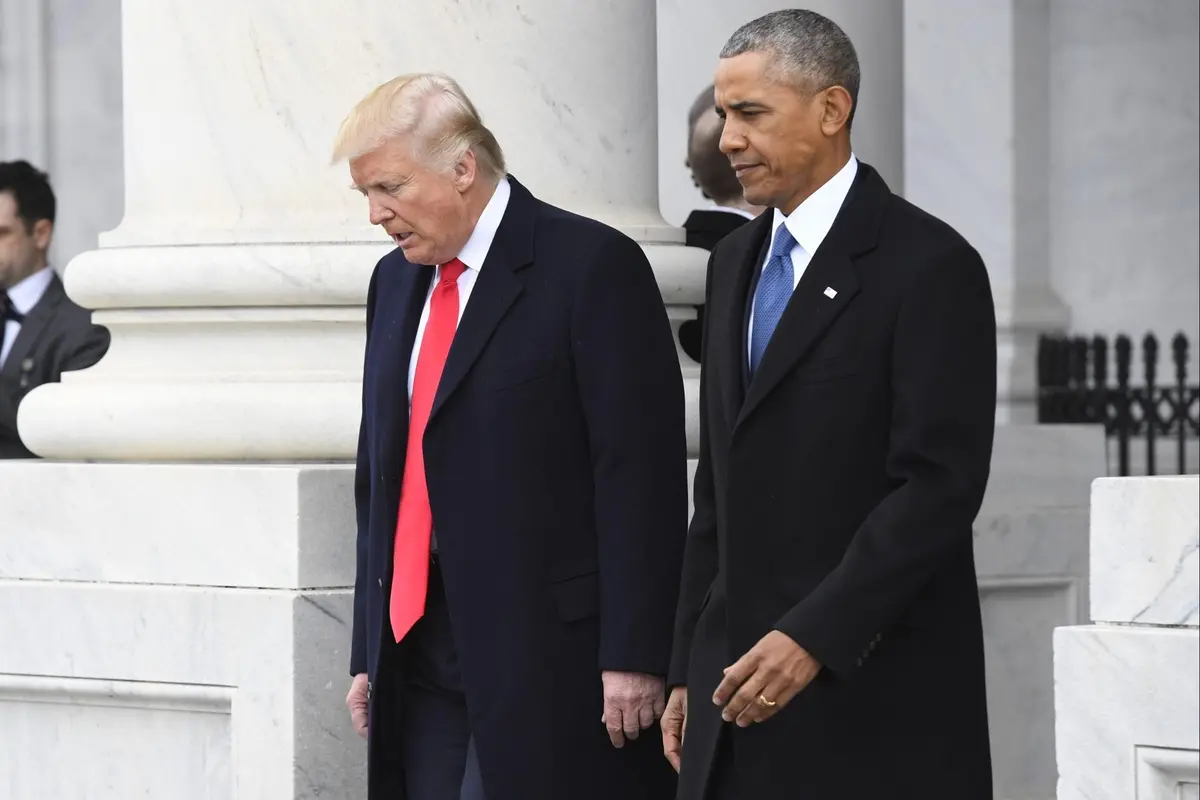 Donald Trump e Barack Obama
