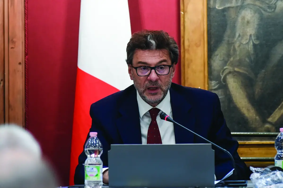 GIANCARLO GIORGETTI MINISTRO ECONOMIA , IMAGOECONOMICA