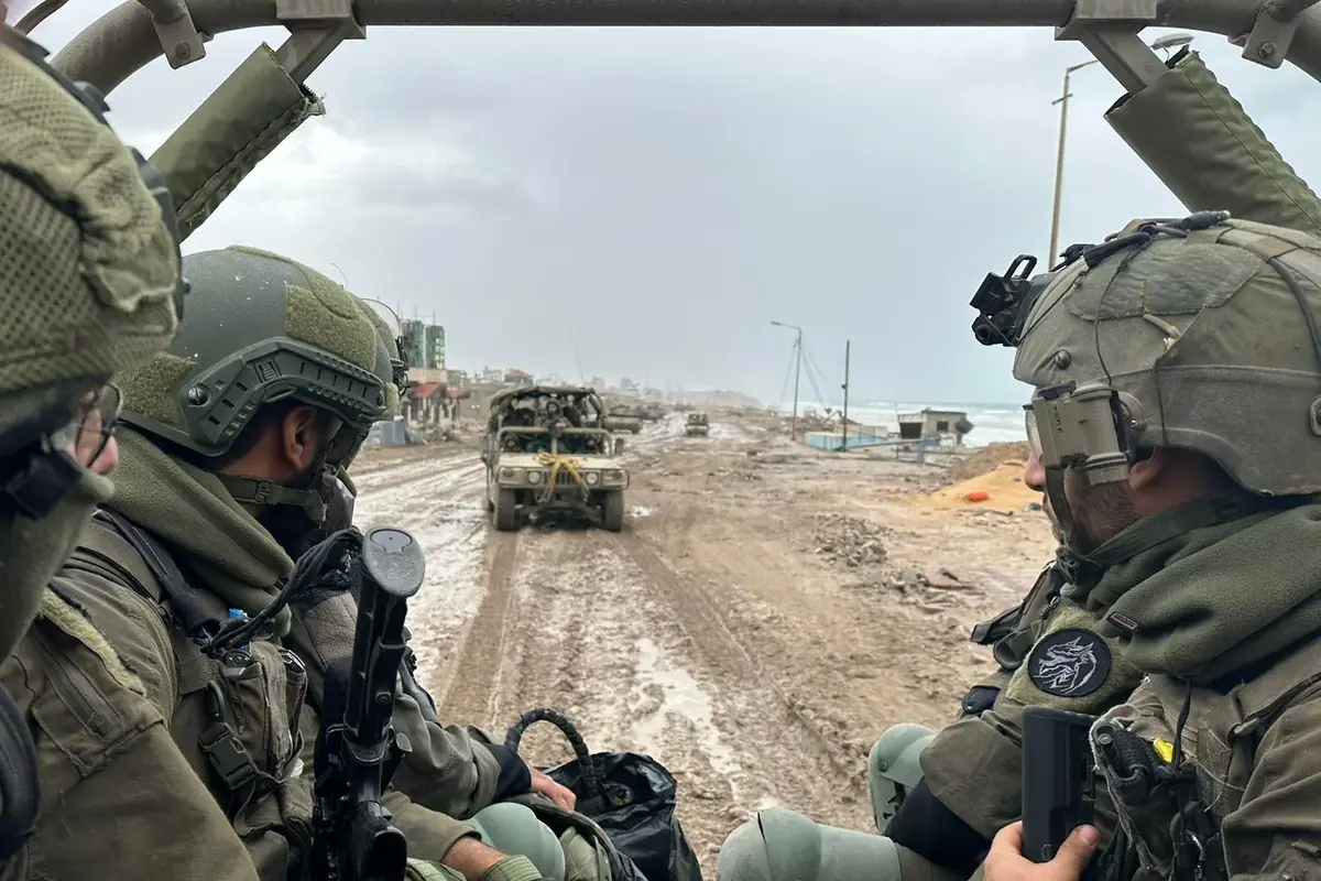 GUERRA ISRAELE - HAMAS ESERCITO ISRAELIANO SOLDATO SOLDATI MILITARE MILITARI ISRAELIANO ISRAELIANI , IMAGOECONOMICA