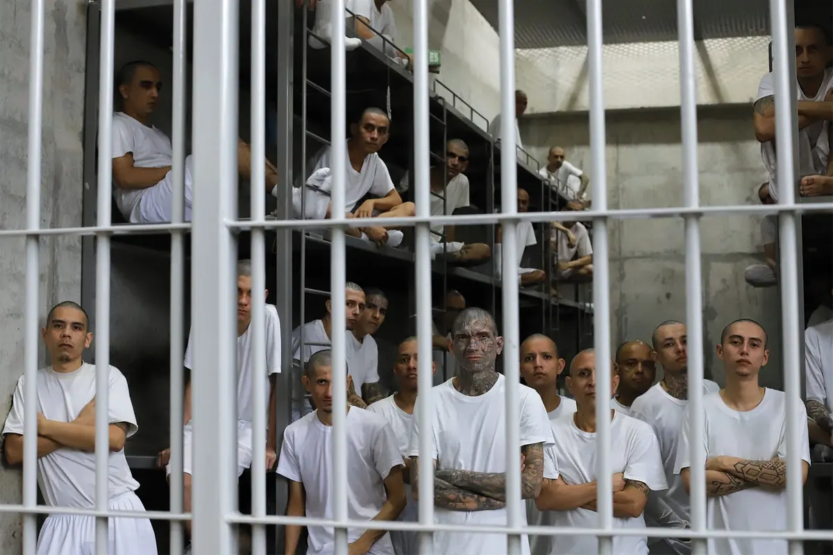 Detenuti a Cecot , Associated Press/LaPresse
