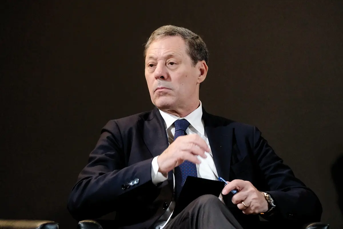 Francesco Greco, presidente del Consiglio nazionale forense, in occasione del convegno \"Professioni antimafia - il motore dell\\'antiriciclaggio\" tenutosi a Roma, Venerd\\u00EC, 24 Maggio 2024 (Foto Mauro Scrobogna / LaPresse) Francesco Greco, president of the National Forensic Council, on the occasion of the conference \"Anti-mafia professions - the engine of anti-money laundering\" held in Rome,, Friday, May 24 2024 (Photo by Mauro Scrobogna / LaPresse) , LaPresse