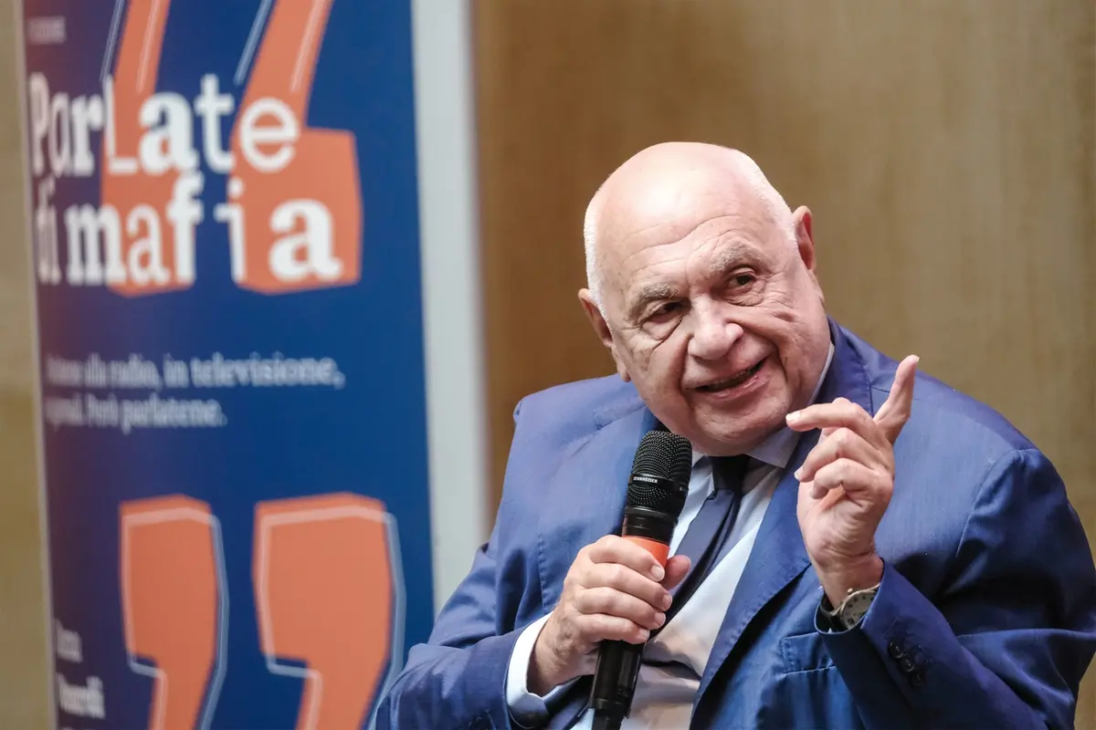 Il Ministro della Giustizia Carlo Nordio occasione della quarta edizione dell\\u2019evento \\u201CParlate di mafia\\u201D organizzato dai gruppi parlamentari di Fratelli d\\u2019Italia. Roma Venerd\\u00EC 18 Luglio 2025. (foto Mauro Scrobogna / LaPresse) Minister of Justice Carlo Nordio in occasion of the fourth edition of the \"Talk about the Mafia\" event organized by the parliamentary groups of the Brothers of Italy party FDI. Rome, Friday July 18 2025. (Photo by Mauro Scrobogna / LaPresse) , LAPRESSE