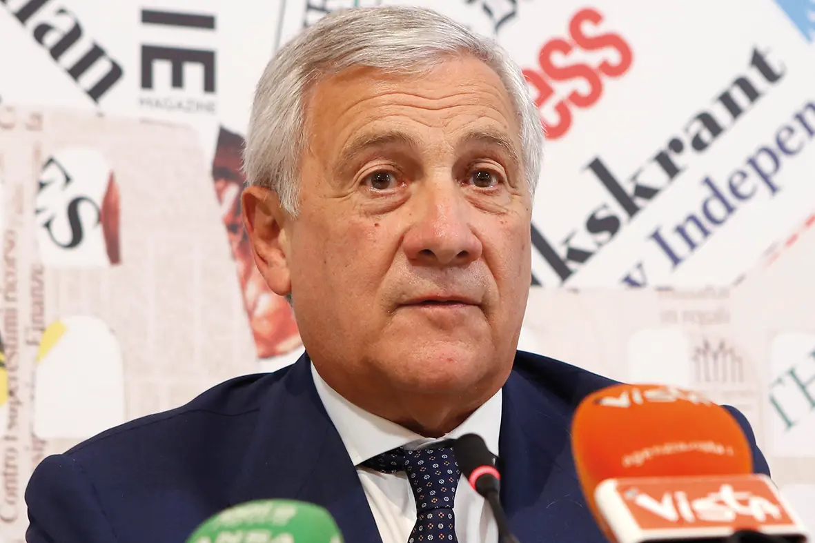 ANTONIO TAJANI MINISTRO ESTERI , IMAGOECONOMICA