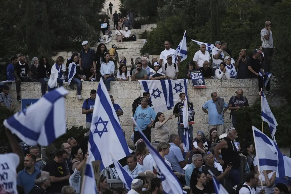 Manifestazioni in Israele , AP