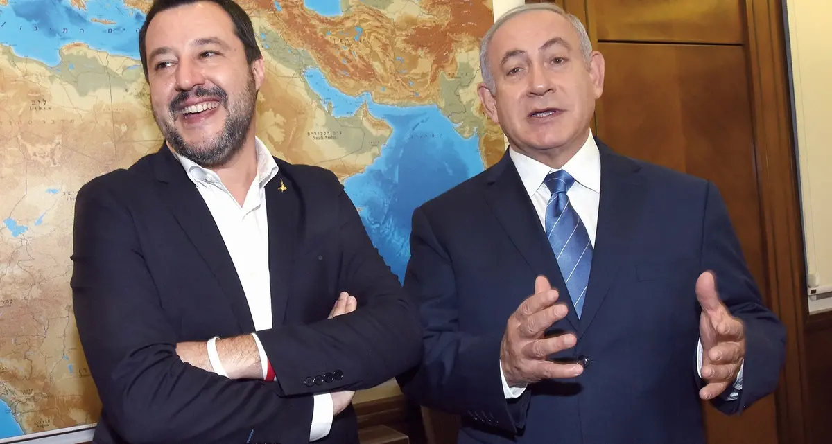 Salvini “giramondo” difende Trump: «Mi fa orrore chi lo paragona ad Hamas»