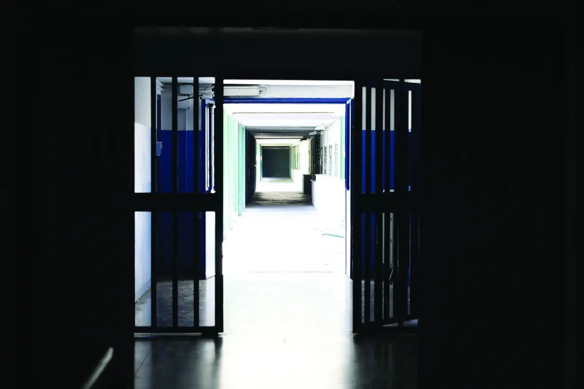 INTERNO CARCERE MINORILE BECCARIA CORRIDOIO , IMAGOECONOMICA